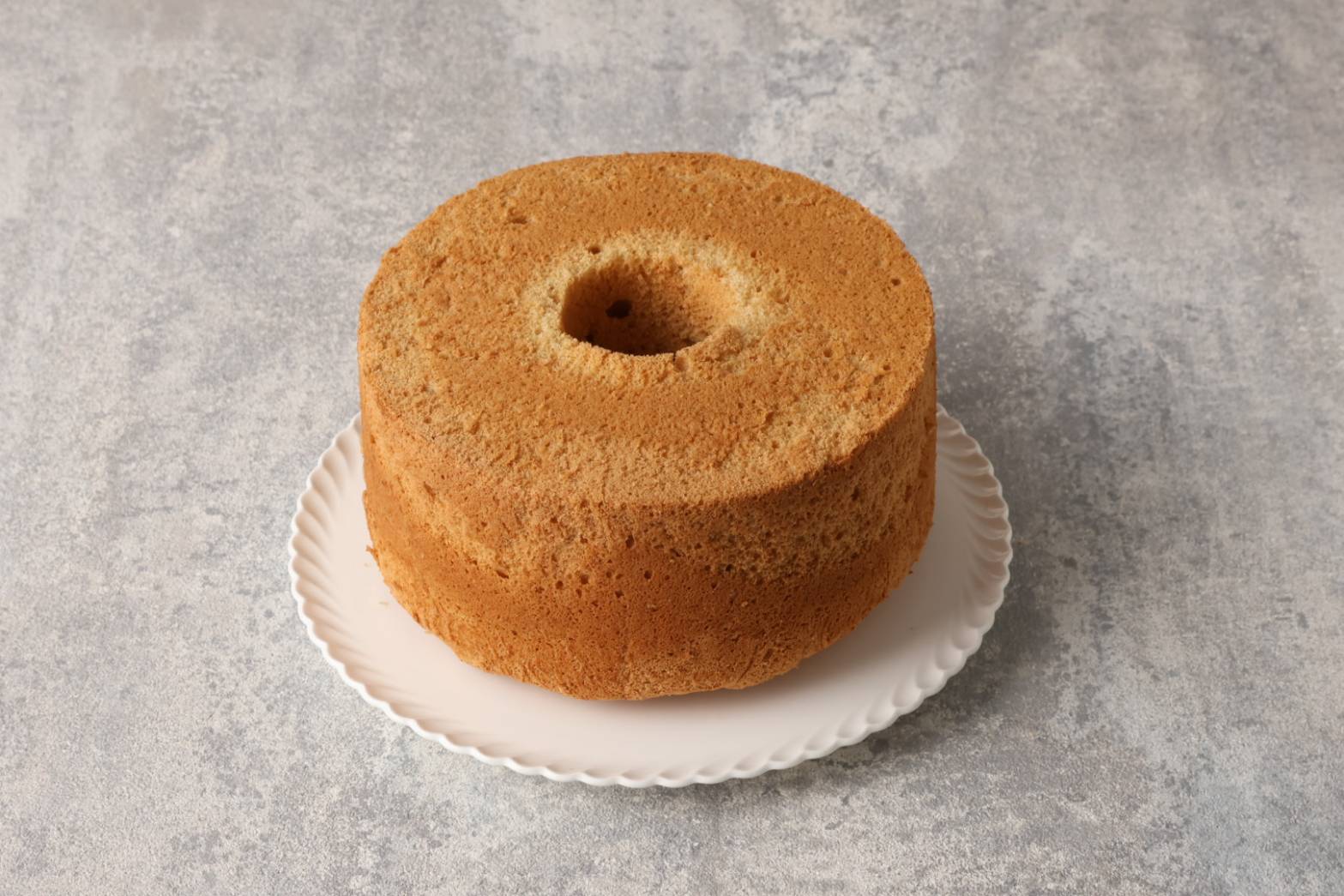 シフォンケーキの写真